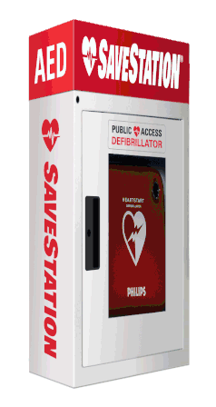 Save Station AED Cabinet